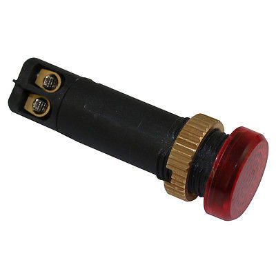 SUNS IL3E-24E-R-Q LED 12mm Red Indicator Pilot Light 24V Square D XVLA334 - Industrial Direct