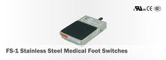 FS-1 Stainless Steel Series Medical Foot Switches