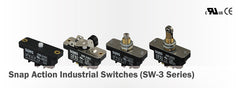 SW-3 Snap Action Industrial Micro Switches
