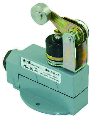 SUNS SN91-N62-A-V Sealed Roller Lever Limit Switch BZV6-2RN2 ZV-NA2-2 - Industrial Direct