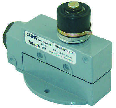 SUNS SN91-N11-A-V Sealed Top Plunger Limit Switch BZV6-2RN ZV-N-2 - Industrial Direct