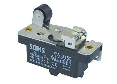 SUNS SW-3152 Roller Lever Industrial Double Break Snap Switch 9007AB22 9007AB24 - Industrial Direct