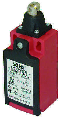 SUNS SND4112-SL-A Roller Plunger Limit Switch D4D-3532N 3SE2 200-0D - Industrial Direct