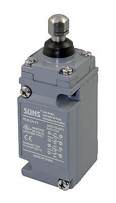 SUNS HLS-2A-13 Adjustable Top Plunger DPDT Limit Switch for 9007C62ED D4A2511N - Industrial Direct