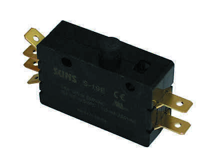 SUNS S-19E Pin Plunger Snap Action 15A Micro Switch ADPDC2P04AC - Industrial Direct