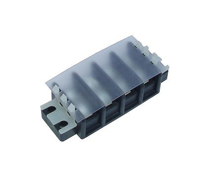SUNS TG-304-C UL Rated 30A/600V Covered Terminal Block 4 Pole 22-10 AWG Wire - Industrial Direct