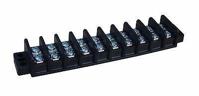 SUNS TG-312 UL Rated 30A/600V Terminal Block 12 Pole 22-10 AWG Wire - Industrial Direct
