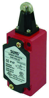 SUNS International SN6112-SL1-A Roller Plunger Safety Limit Switch E40202BM - Industrial Direct
