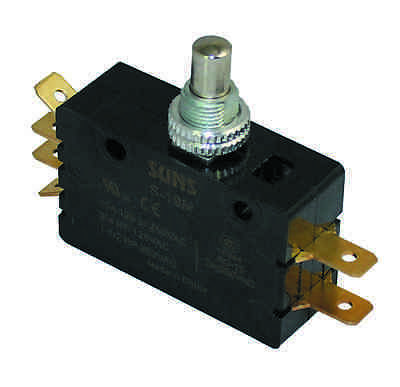 SUNS S-19M Panel Plunger Snap Action 15A Micro Switch ADPDC2J04AC - Industrial Direct