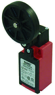 SUNS International SND4114-SL-A Fixed Rubber Roller Safety Limit Switch - Industrial Direct