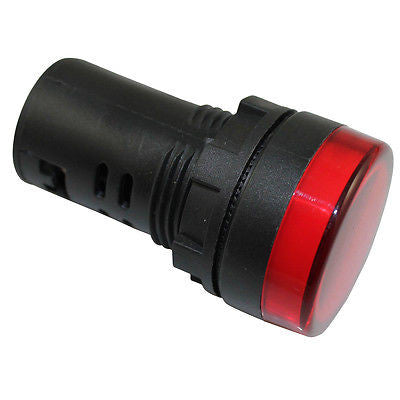 SUNS IL6E-120E-R-Q LED 22mm Red Indicator Pilot Light 120V XB7EV04GP 800FD-P4N5 - Industrial Direct