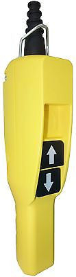 SUNS CSH-0201 UL Listed Yellow Up/Down Arrow Pendant Control Station XACA201 - Industrial Direct
