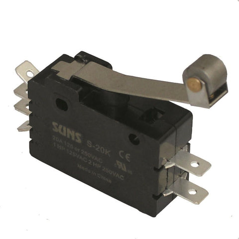 thumbnail image 2 of Micro Switch Pin Plunger Snap Action Switch 250VAC Honeywell V7 1Z20E9 263 1 2 of 14