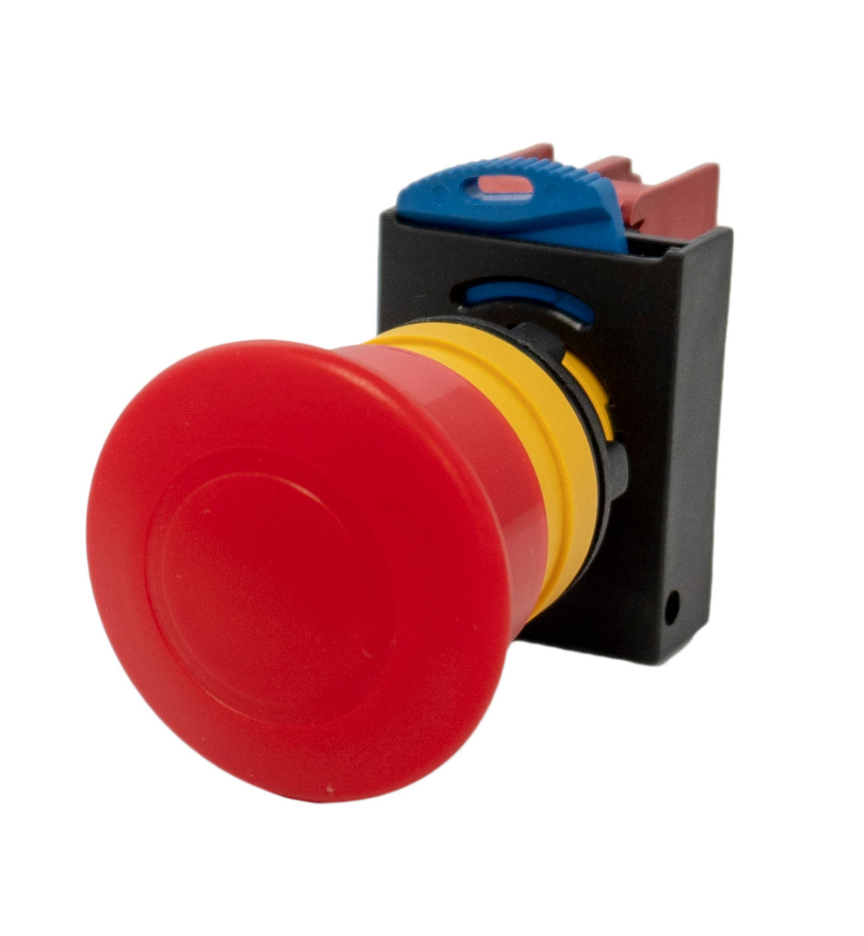 SUNS PB22-ES-R-P8-N 22mm Emergency Stop IP67 Push-Pull Red 2NC