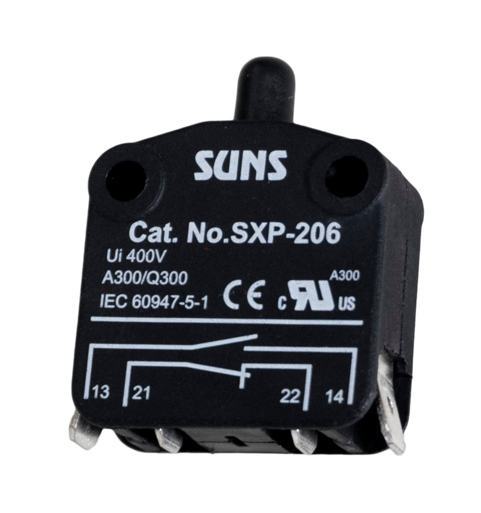 SUNS SXP-206 Miniature Door Interlock Switch Screw Mount 1NO 1NC Snap Action
